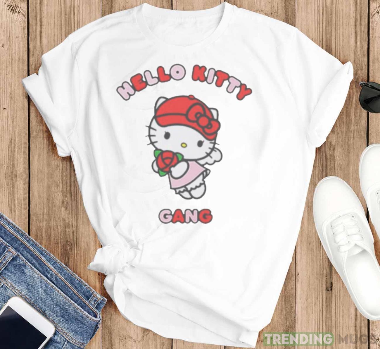 Hello kitty gang rose shirt Light Shirt Hello kitty gang rose shirt Light Shirt