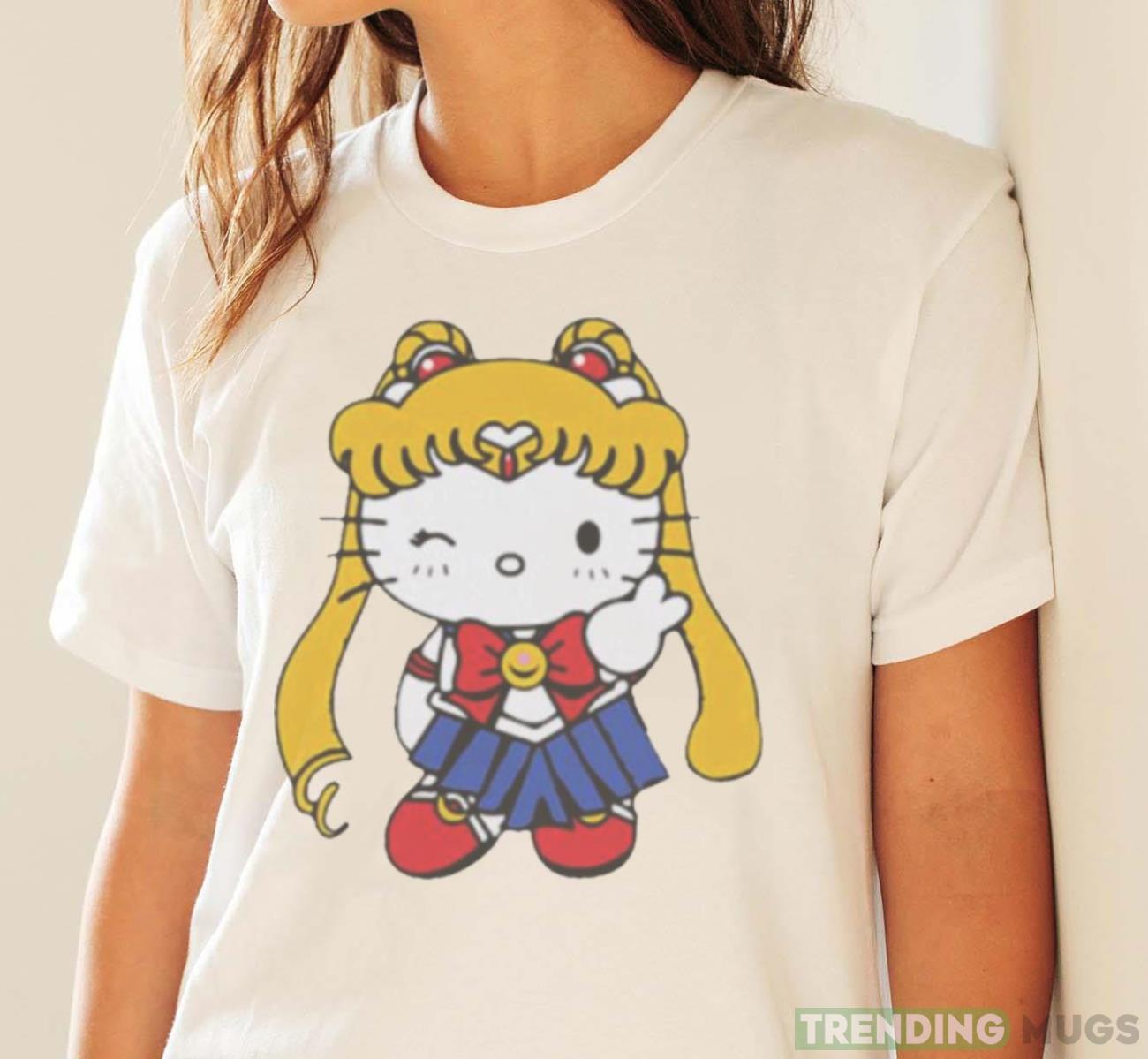 Hello kitty sailor moon shirt Light Shirt Hello kitty sailor moon shirt Light Shirt