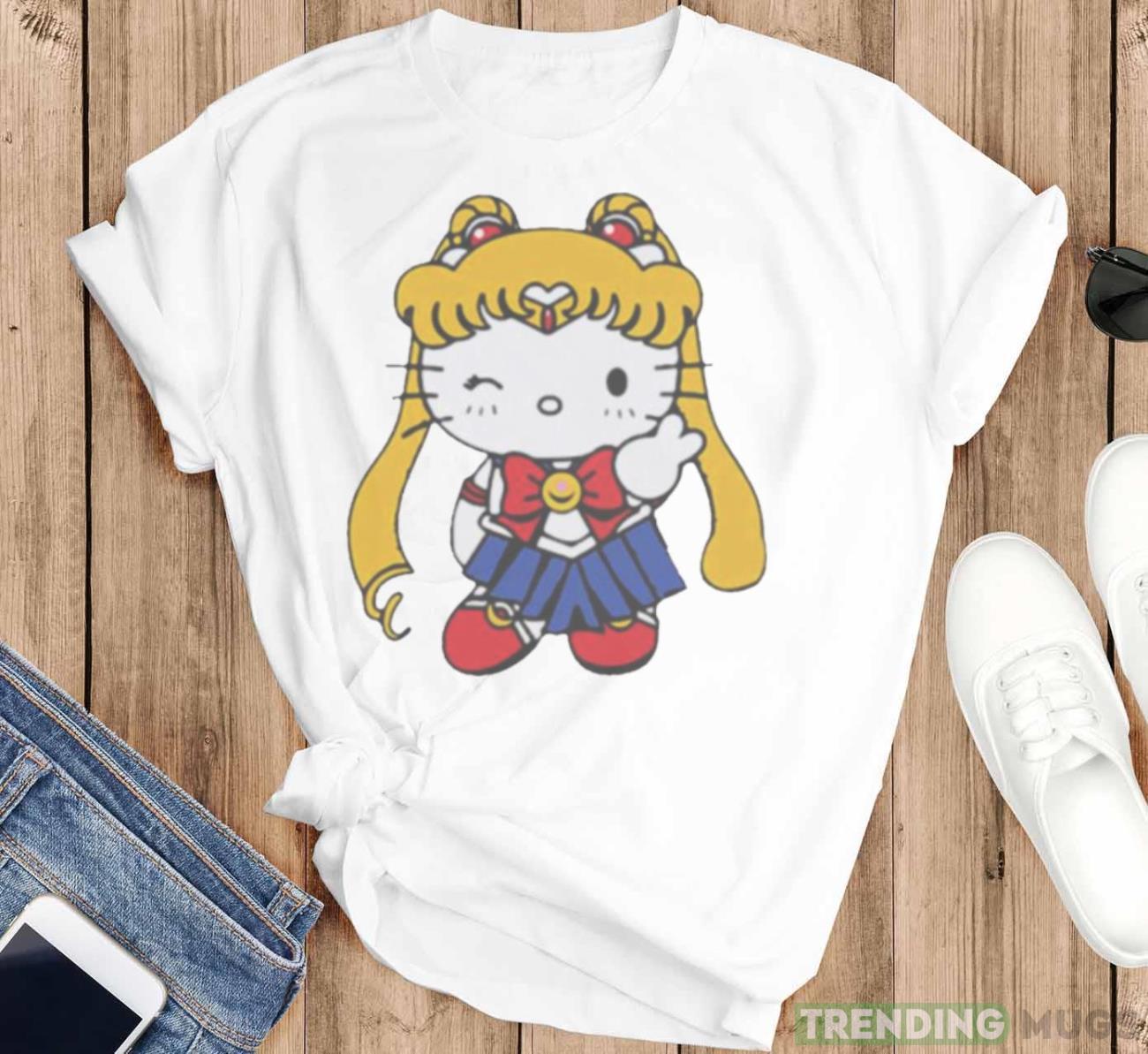 Hello kitty sailor moon shirt Light Shirt Hello kitty sailor moon shirt Light Shirt