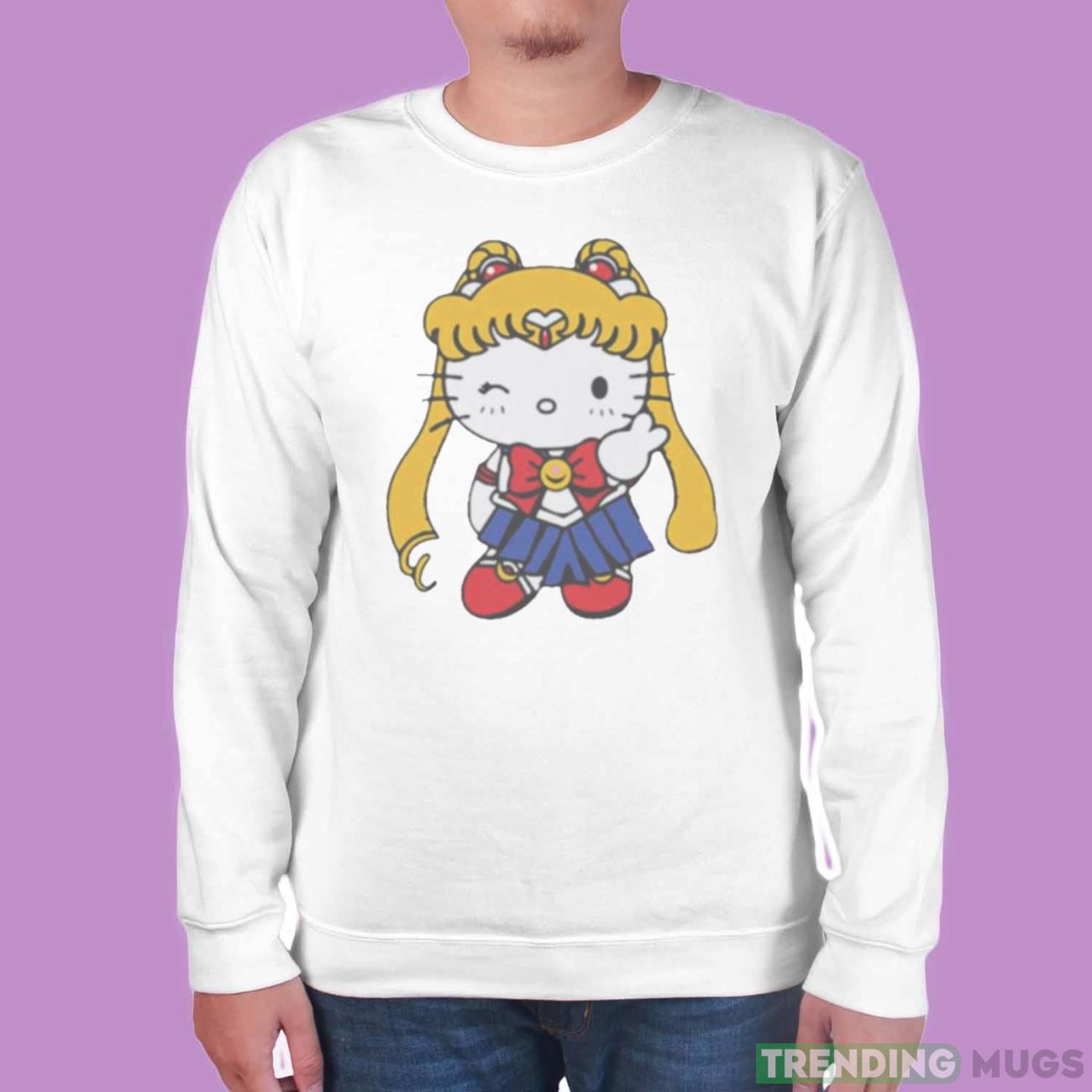 Hello kitty sailor moon shirt Light Shirt Hello kitty sailor moon shirt Light Shirt