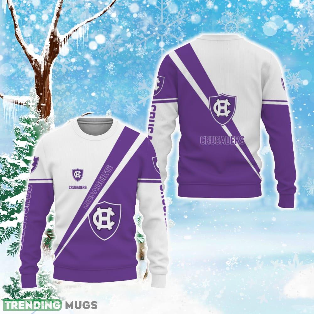 Holy Cross Crusaders Style Ugly Christmas Sweater For Fans - Holy Cross Crusaders Ugly Christmas Sweater Photo 1 Holy Cross Crusaders Style Ugly Christmas Sweater For Fans - Holy Cross Crusaders Ugly Christmas Sweater Photo 1