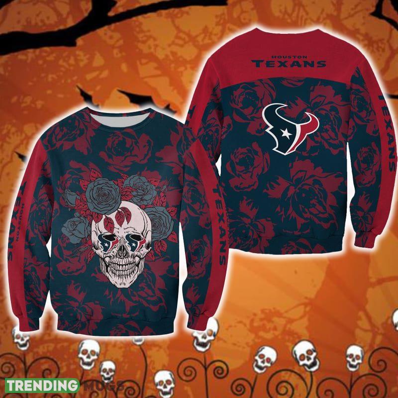 Houston Texans Skull And Rose Pattern Toboggan Halloween Ugly Sweater For Men And Women Gift Christmas - Houston Texans Skull And Rose Pattern Toboggan Halloween Ugly Sweater For Men And Women Gift Christmas Houston Texans Skull And Rose Pattern Toboggan Halloween Ugly Sweater For Men And Women Gift Christmas - Houston Texans Skull And Rose Pattern Toboggan Halloween Ugly Sweater For Men And Women Gift Christmas