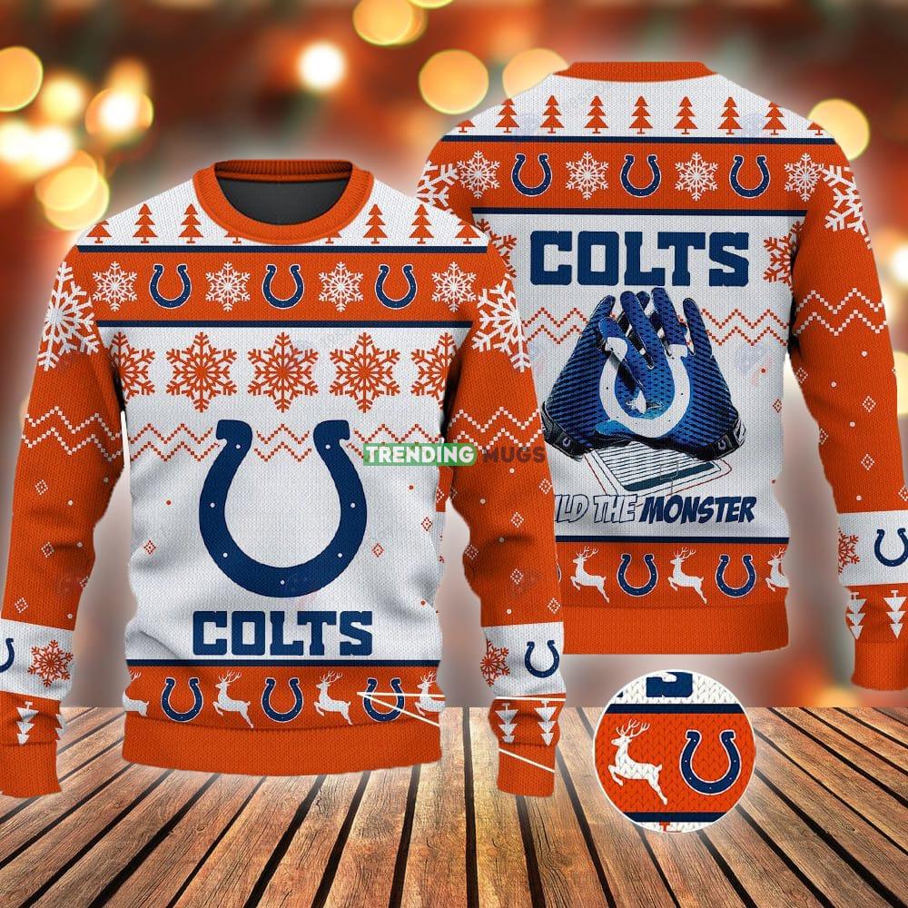 Indianapolis Colts Football Gloves Pattern Ugly Orange Sweater AOP Gift Christmas - Indianapolis Colts Football Gloves Pattern Ugly Orange Sweater AOP Gift Christmas Indianapolis Colts Football Gloves Pattern Ugly Orange Sweater AOP Gift Christmas - Indianapolis Colts Football Gloves Pattern Ugly Orange Sweater AOP Gift Christmas