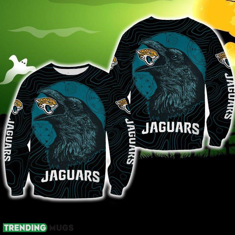 Jacksonville Jaguars Halloween Crow Fabric Ugly Sweater For Men And Women Gift Christmas - Jacksonville Jaguars Halloween Crow Fabric Ugly Sweater For Men And Women Gift Christmas Jacksonville Jaguars Halloween Crow Fabric Ugly Sweater For Men And Women Gift Christmas - Jacksonville Jaguars Halloween Crow Fabric Ugly Sweater For Men And Women Gift Christmas