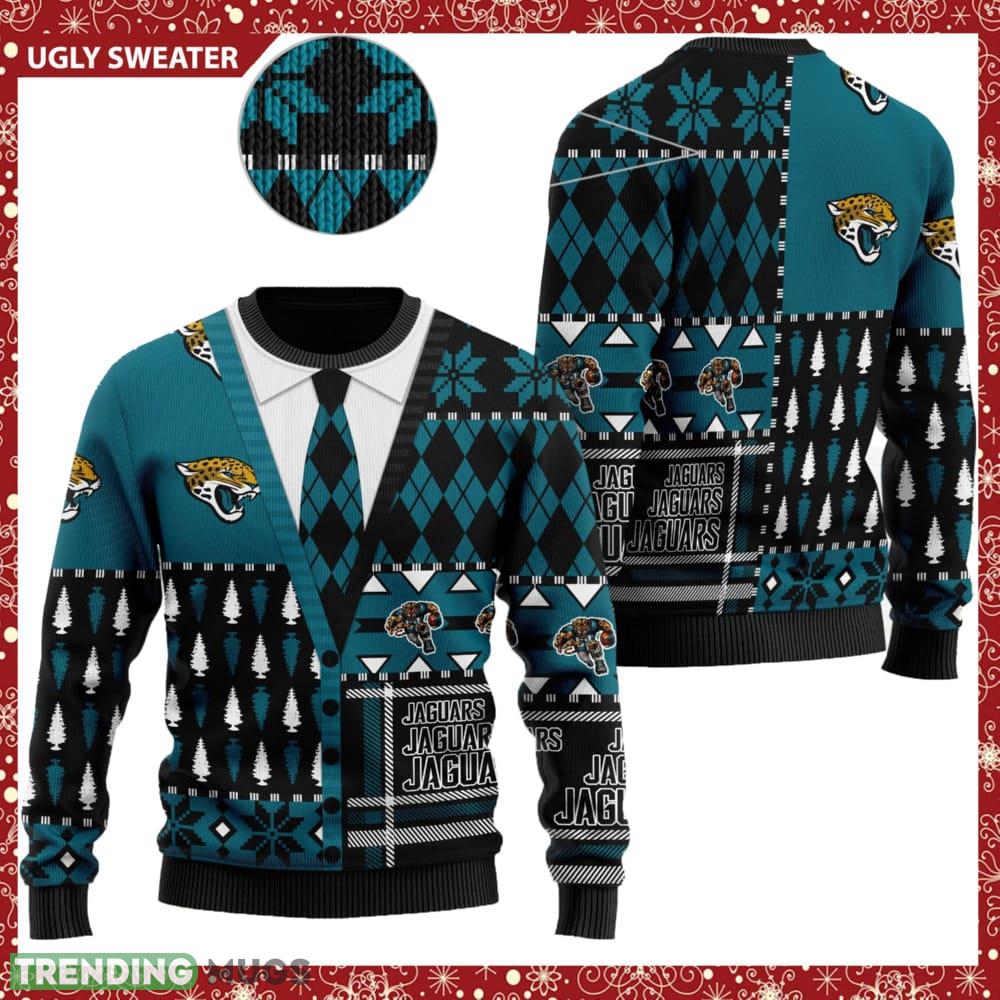 Jacksonville Jaguars NFL American Football Team Cardigan Style Ugly Christmas Sweater - Jacksonville Jaguars NFL American Football Team Cardigan Style Ugly Christmas Sweater Jacksonville Jaguars NFL American Football Team Cardigan Style Ugly Christmas Sweater - Jacksonville Jaguars NFL American Football Team Cardigan Style Ugly Christmas Sweater