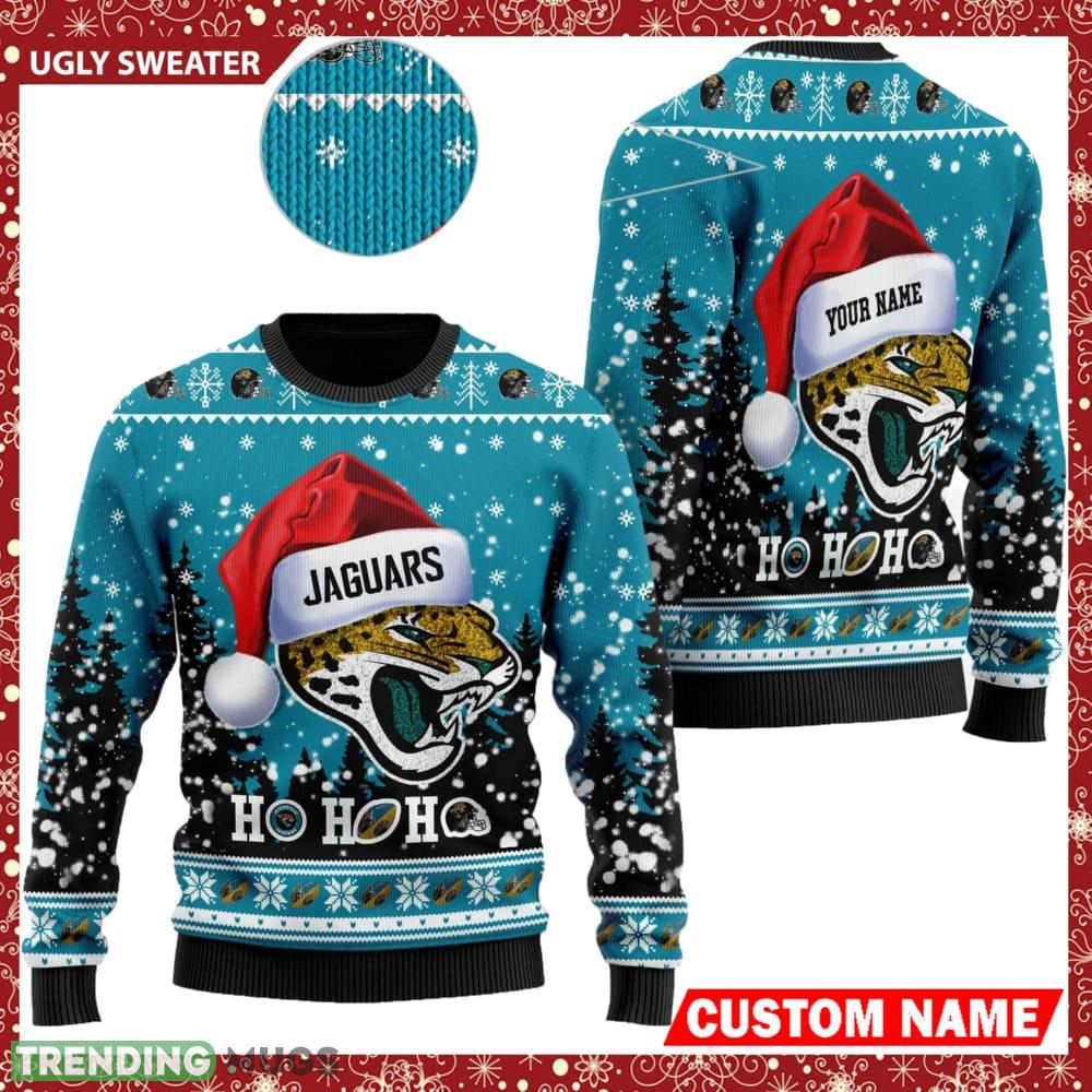 Jacksonville Jaguars NFL Santa Claus Hat New Style Personalized Knitted 3D Sweater - Jacksonville Jaguars NFL Santa Claus Hat New Style Personalized Knitted 3D Sweater Jacksonville Jaguars NFL Santa Claus Hat New Style Personalized Knitted 3D Sweater - Jacksonville Jaguars NFL Santa Claus Hat New Style Personalized Knitted 3D Sweater