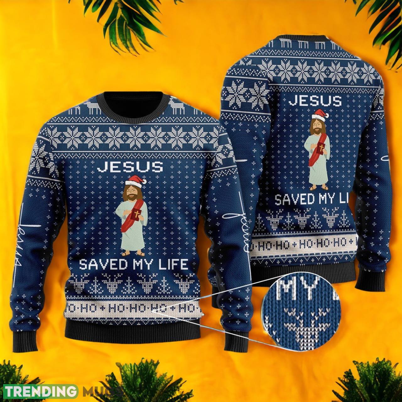 Jesus Ugly Christmas Sweater For Men & Women Product Photo 1 Jesus Ugly Christmas Sweater For Men & Women Product Photo 1