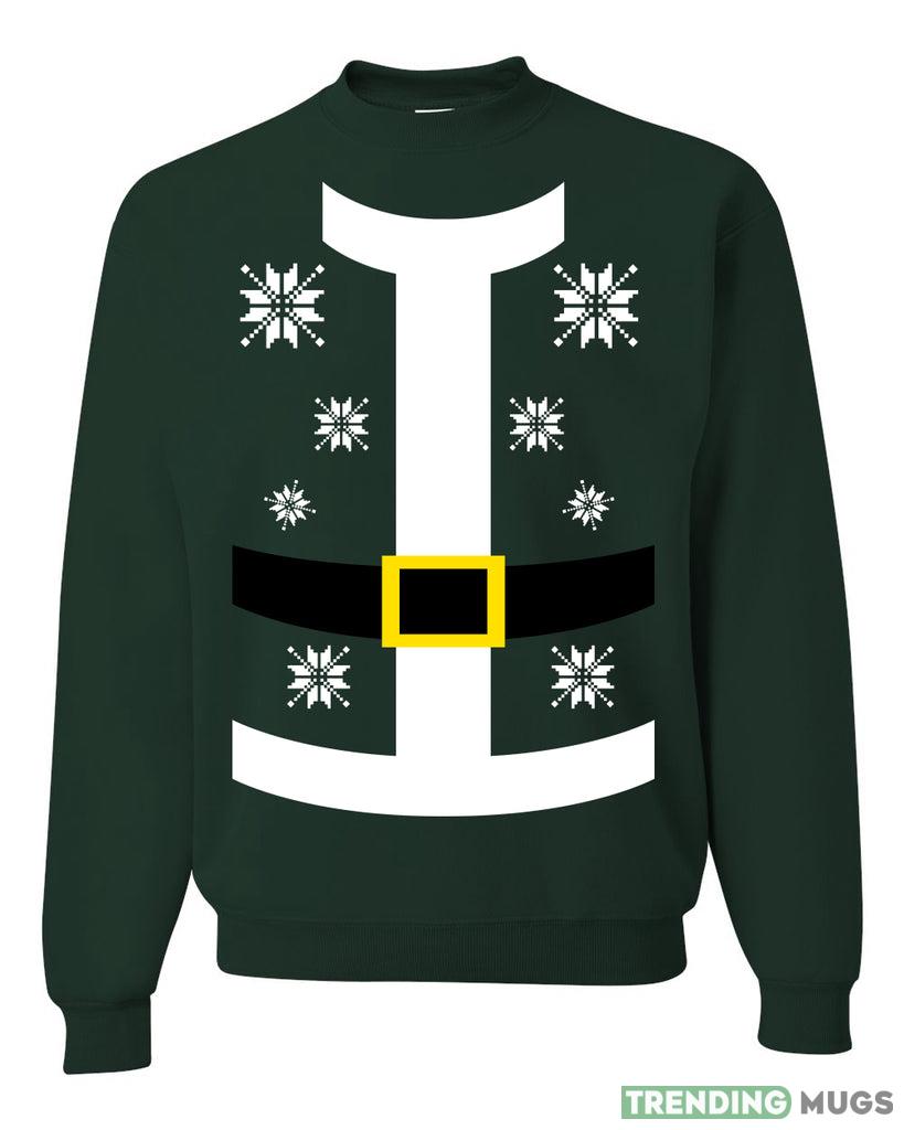 Jolly Santa Suit Winter Candy Cane Merry Sweater Sweatshirt For Men And Women Gift Ugly Christmas Dark Shirt Jolly Santa Suit Winter Candy Cane Merry Sweater Sweatshirt For Men And Women Gift Ugly Christmas Dark Shirt