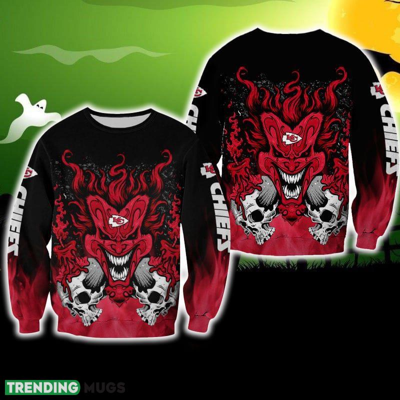 Kansas City Chiefs Clown Halloween Cookies Ugly Sweater For Men And Women Gift Christmas - Kansas City Chiefs Clown Halloween Cookies Ugly Sweater For Men And Women Gift Christmas Kansas City Chiefs Clown Halloween Cookies Ugly Sweater For Men And Women Gift Christmas - Kansas City Chiefs Clown Halloween Cookies Ugly Sweater For Men And Women Gift Christmas