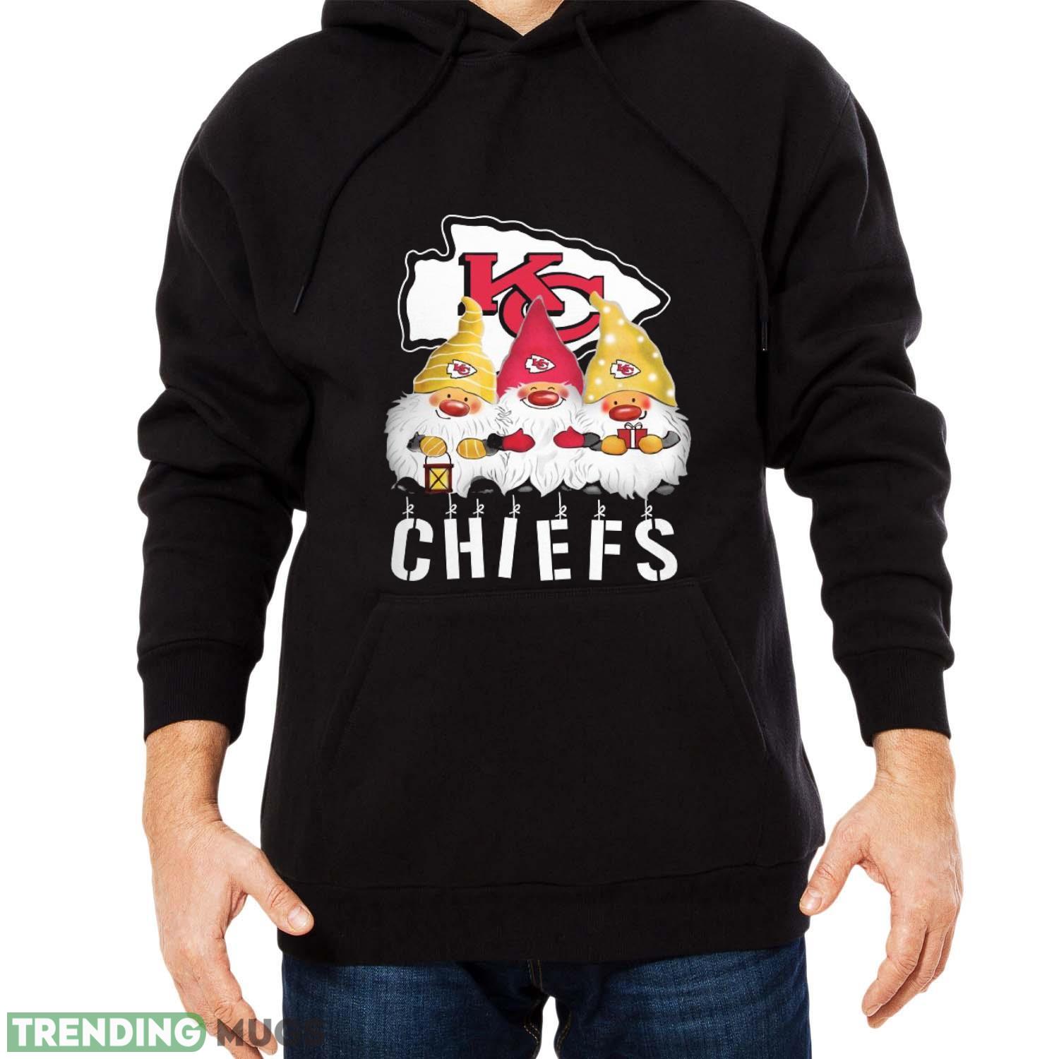 Kansas City Chiefs Gnomies Christmas Funny Black T Shirt Sweatshirt For Fans Dark Shirt Kansas City Chiefs Gnomies Christmas Funny Black T Shirt Sweatshirt For Fans Dark Shirt