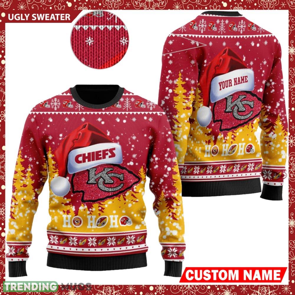Kansas City Chiefs NFL Santa Claus Hat New Style Personalized Knitted 3D Sweater - Kansas City Chiefs NFL Santa Claus Hat New Style Personalized Knitted 3D Sweater Kansas City Chiefs NFL Santa Claus Hat New Style Personalized Knitted 3D Sweater - Kansas City Chiefs NFL Santa Claus Hat New Style Personalized Knitted 3D Sweater
