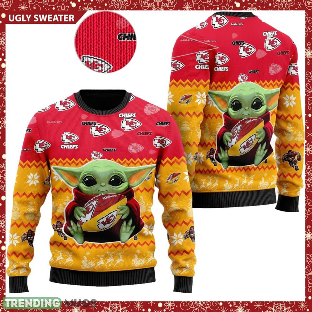 Kansas City Chiefs NFL Star Wars Baby Yoda Knitted Christmas Sweater AOP Holiday - Kansas City Chiefs NFL Star Wars Baby Yoda Knitted Christmas Sweater AOP Holiday Kansas City Chiefs NFL Star Wars Baby Yoda Knitted Christmas Sweater AOP Holiday - Kansas City Chiefs NFL Star Wars Baby Yoda Knitted Christmas Sweater AOP Holiday