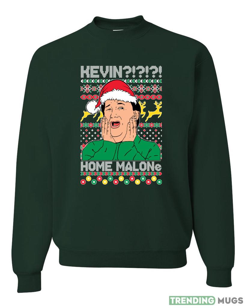 Kevin Home Malone Office Tv Xmas Merry Sweater Sweatshirt For Men And Women Gift Ugly Christmas Dark Shirt Kevin Home Malone Office Tv Xmas Merry Sweater Sweatshirt For Men And Women Gift Ugly Christmas Dark Shirt
