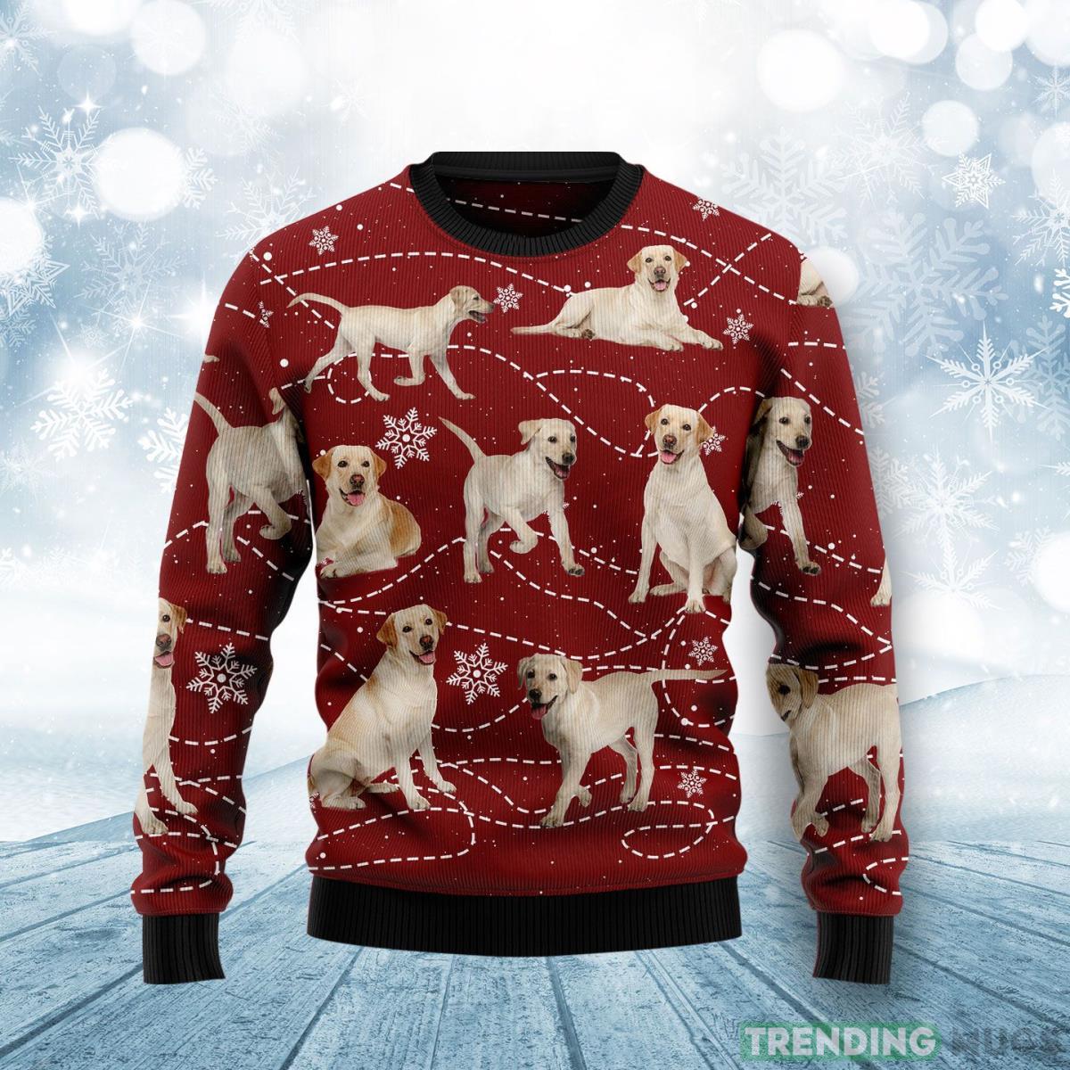 Labrador Retriever Xmas Christmas Unisex Ugly Sweater Product Photo 1 Labrador Retriever Xmas Christmas Unisex Ugly Sweater Product Photo 1