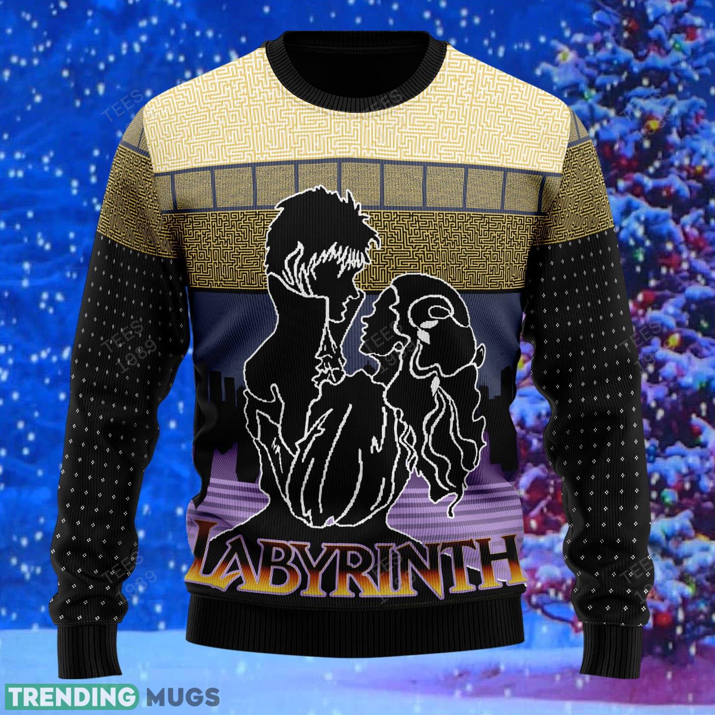 Labyrinth Movie Knitted Xmas Sweater Gift Men And Women 3D Sweater Labyrinth Movie Knitted Xmas Sweater Gift Men And Women 3D Sweater