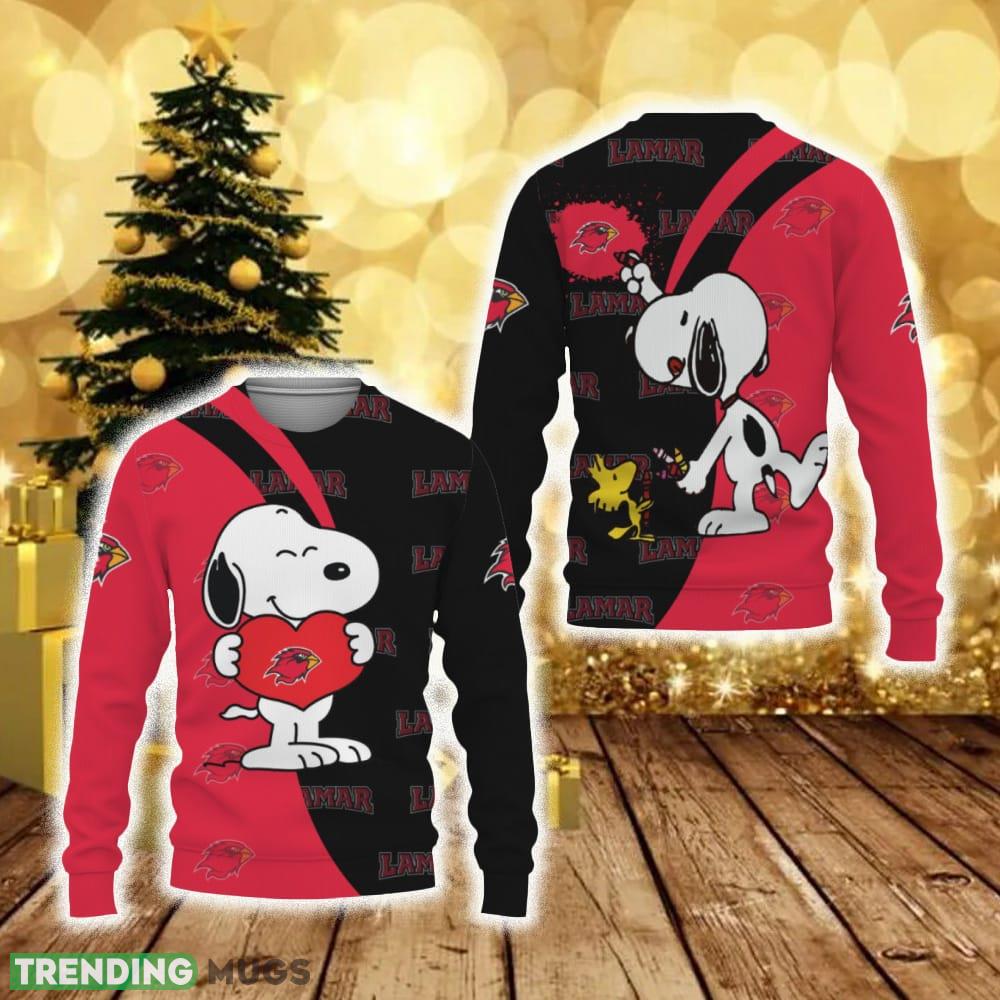 Lamar Cardinals Snoopy Cute Heart American Sports Team Funny 3D Sweater For Men And Women Gift Christmas - Lamar Cardinals Snoopy Cute Heart American Sports Team Funny 3D Sweater For Men And Women Gift Christmas Lamar Cardinals Snoopy Cute Heart American Sports Team Funny 3D Sweater For Men And Women Gift Christmas - Lamar Cardinals Snoopy Cute Heart American Sports Team Funny 3D Sweater For Men And Women Gift Christmas