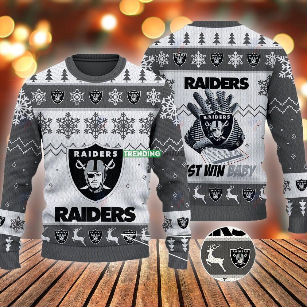 Las Vegas Raiders Football Gloves Pattern Ugly Grey Sweater AOP Gift Christmas - Las Vegas Raiders Football Gloves Pattern Ugly Grey Sweater AOP Gift Christmas Las Vegas Raiders Football Gloves Pattern Ugly Grey Sweater AOP Gift Christmas - Las Vegas Raiders Football Gloves Pattern Ugly Grey Sweater AOP Gift Christmas