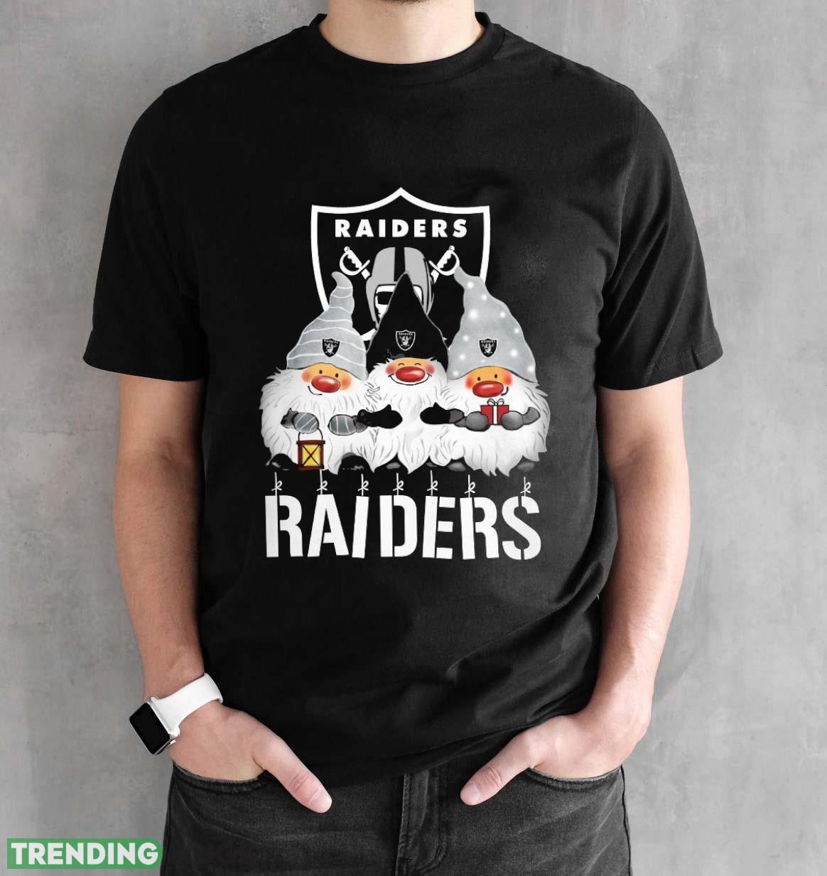 Las Vegas Raiders Gnomies Christmas Funny Black T Shirt Sweatshirt For Fans Dark Shirt Las Vegas Raiders Gnomies Christmas Funny Black T Shirt Sweatshirt For Fans Dark Shirt