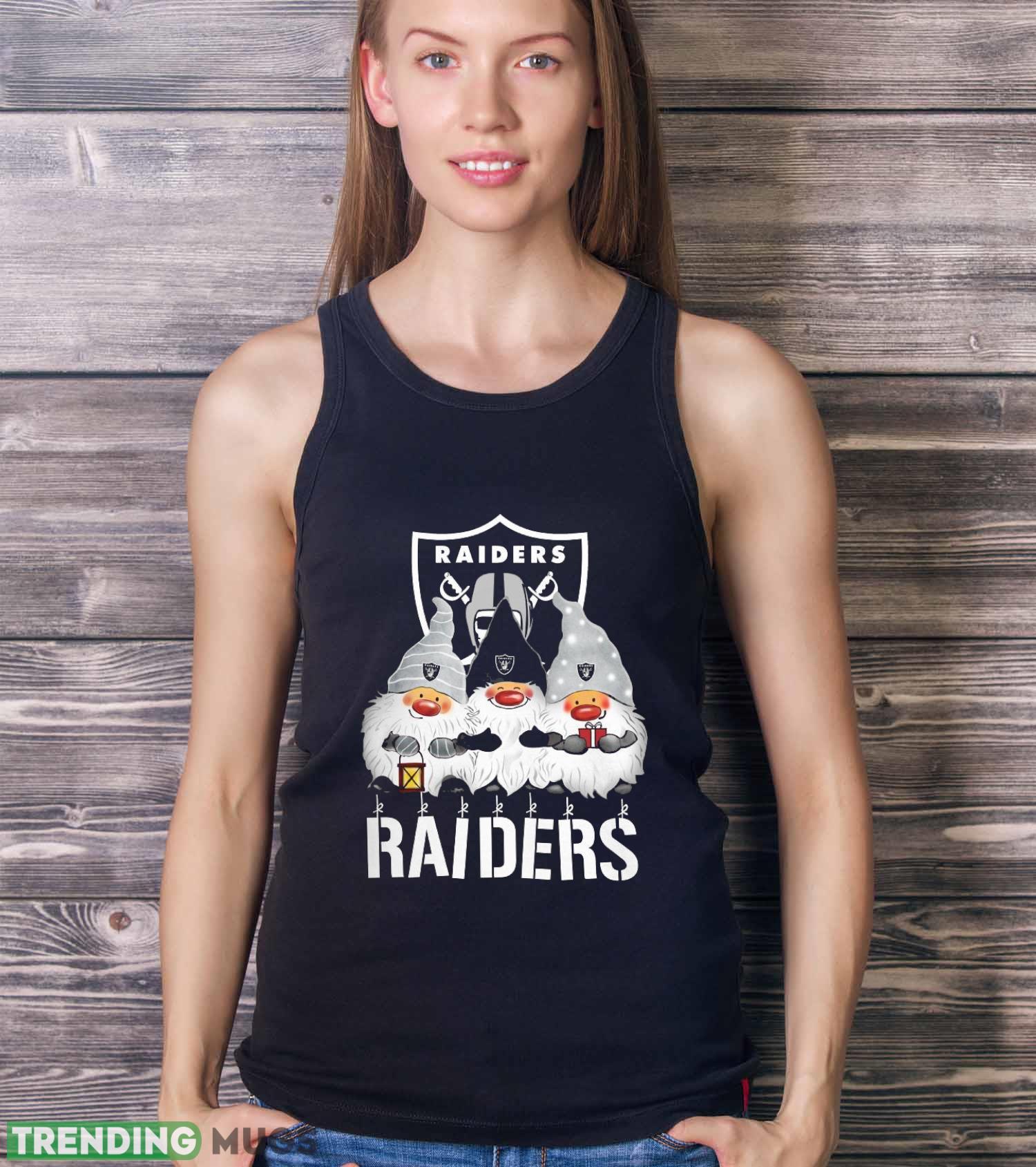 Las Vegas Raiders Gnomies Christmas Funny Black T Shirt Sweatshirt For Fans Dark Shirt Las Vegas Raiders Gnomies Christmas Funny Black T Shirt Sweatshirt For Fans Dark Shirt