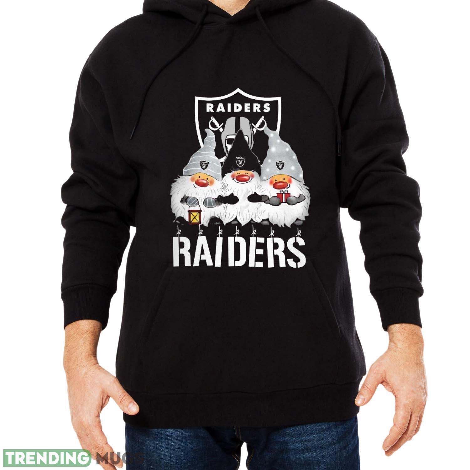 Las Vegas Raiders Gnomies Christmas Funny Black T Shirt Sweatshirt For Fans Dark Shirt Las Vegas Raiders Gnomies Christmas Funny Black T Shirt Sweatshirt For Fans Dark Shirt