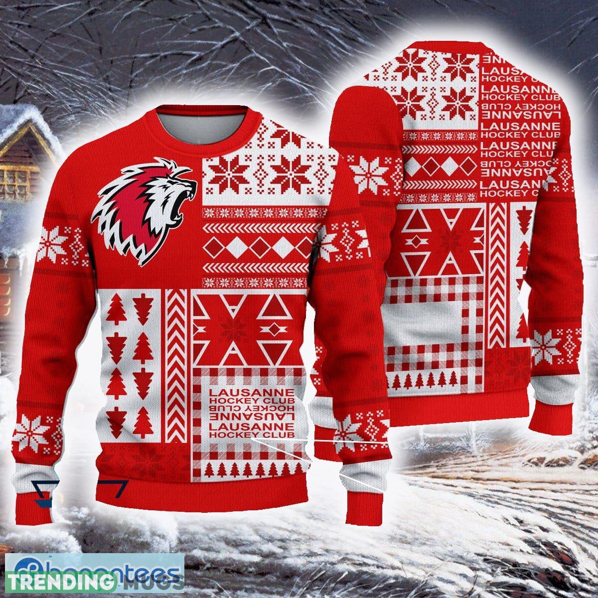 Lausanne Hockey Club Top National League Und Swiss League 3D Ugly Christmas Sweaters For Fans Gift - Lausanne Hockey Club Top National League Und Swiss League 3D Ugly Christmas Sweaters For Fans Gift Lausanne Hockey Club Top National League Und Swiss League 3D Ugly Christmas Sweaters For Fans Gift - Lausanne Hockey Club Top National League Und Swiss League 3D Ugly Christmas Sweaters For Fans Gift