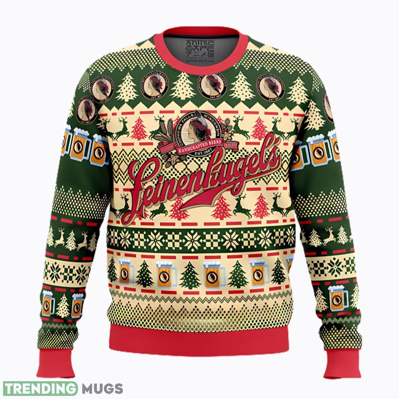 Leinenkugels Beer Funny Ugly Christmas Sweater Product Photo 1 Leinenkugels Beer Funny Ugly Christmas Sweater Product Photo 1