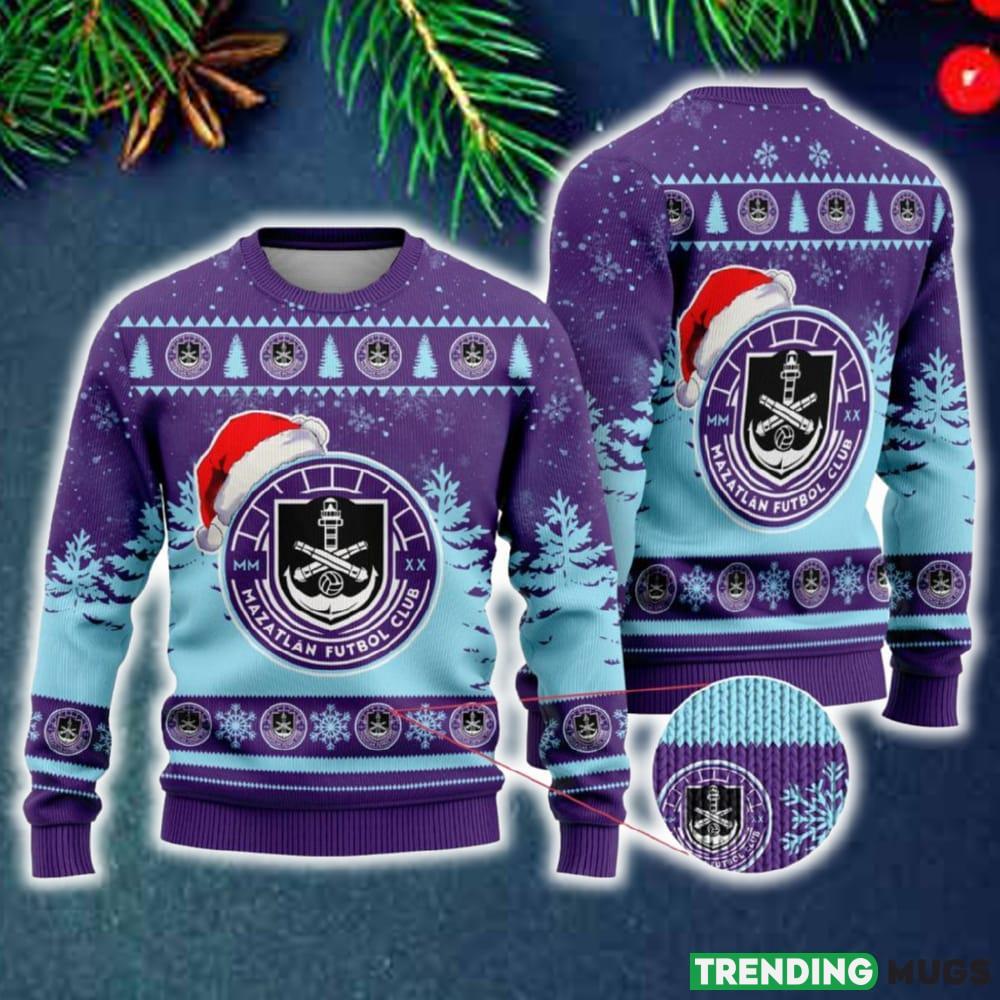 LIGA MX Mazatlan F.C Special Christmas Ugly Sweater Printed New Gift For Men And Women - LIGA MX Mazatlan F.C Special Christmas Ugly Sweater Printed New Gift For Men And Women LIGA MX Mazatlan F.C Special Christmas Ugly Sweater Printed New Gift For Men And Women - LIGA MX Mazatlan F.C Special Christmas Ugly Sweater Printed New Gift For Men And Women