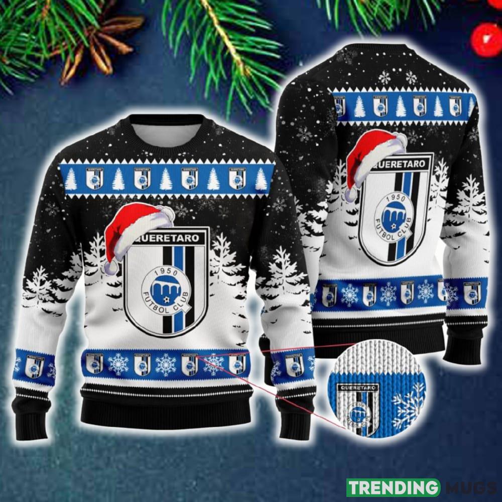 LIGA MX Queretaro F.C Special Christmas Ugly Sweater Printed New Gift For Men And Women - LIGA MX Queretaro F.C Special Christmas Ugly Sweater Printed New Gift For Men And Women LIGA MX Queretaro F.C Special Christmas Ugly Sweater Printed New Gift For Men And Women - LIGA MX Queretaro F.C Special Christmas Ugly Sweater Printed New Gift For Men And Women