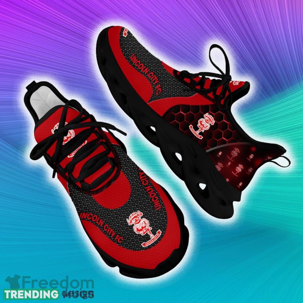 Lincoln City F.C EFL Max Soul Shoes Gift For Fans Running Shoes Max Soul Lincoln City F.C EFL Max Soul Shoes Gift For Fans Running Shoes Max Soul