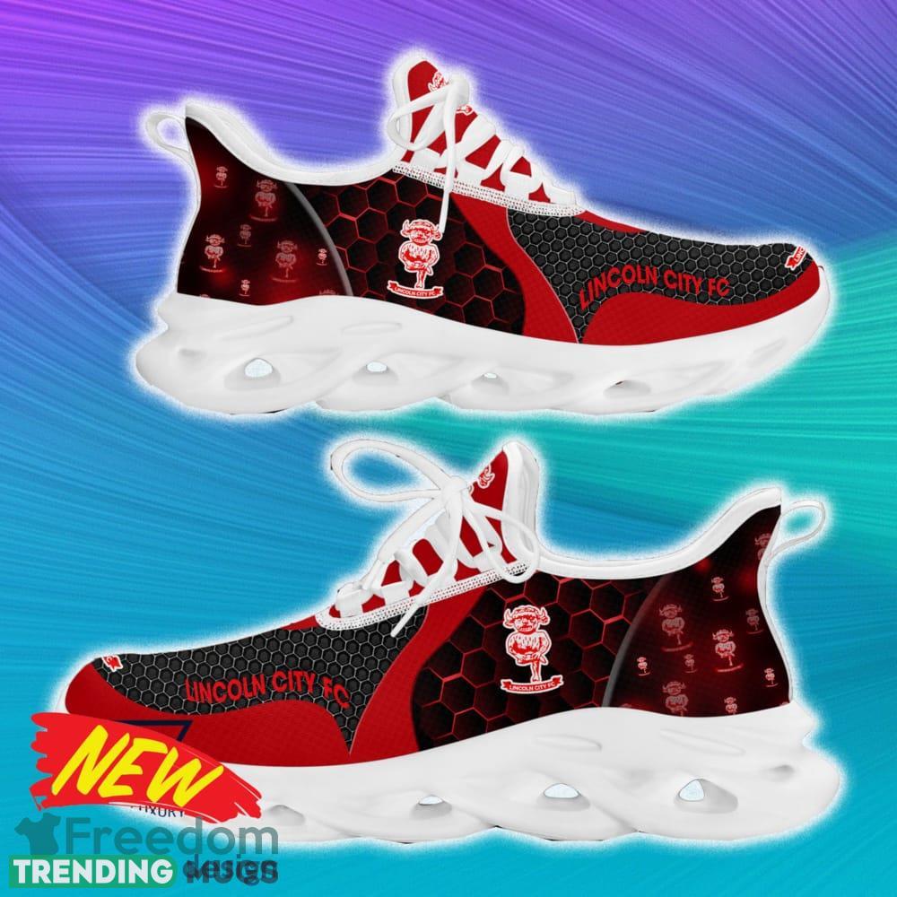 Lincoln City F.C EFL Max Soul Shoes Gift For Fans Running Shoes Max Soul Lincoln City F.C EFL Max Soul Shoes Gift For Fans Running Shoes Max Soul