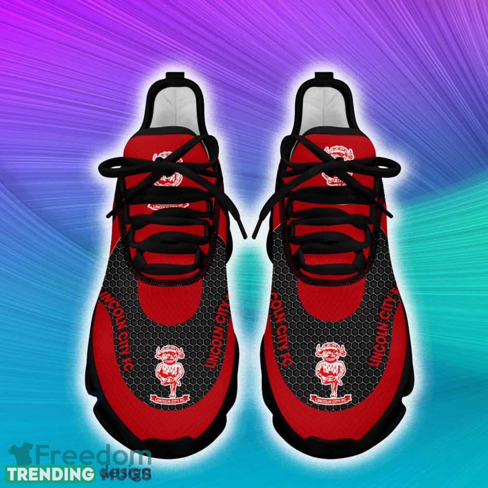 Lincoln City F.C EFL Max Soul Shoes Gift For Fans Running Shoes Max Soul Lincoln City F.C EFL Max Soul Shoes Gift For Fans Running Shoes Max Soul
