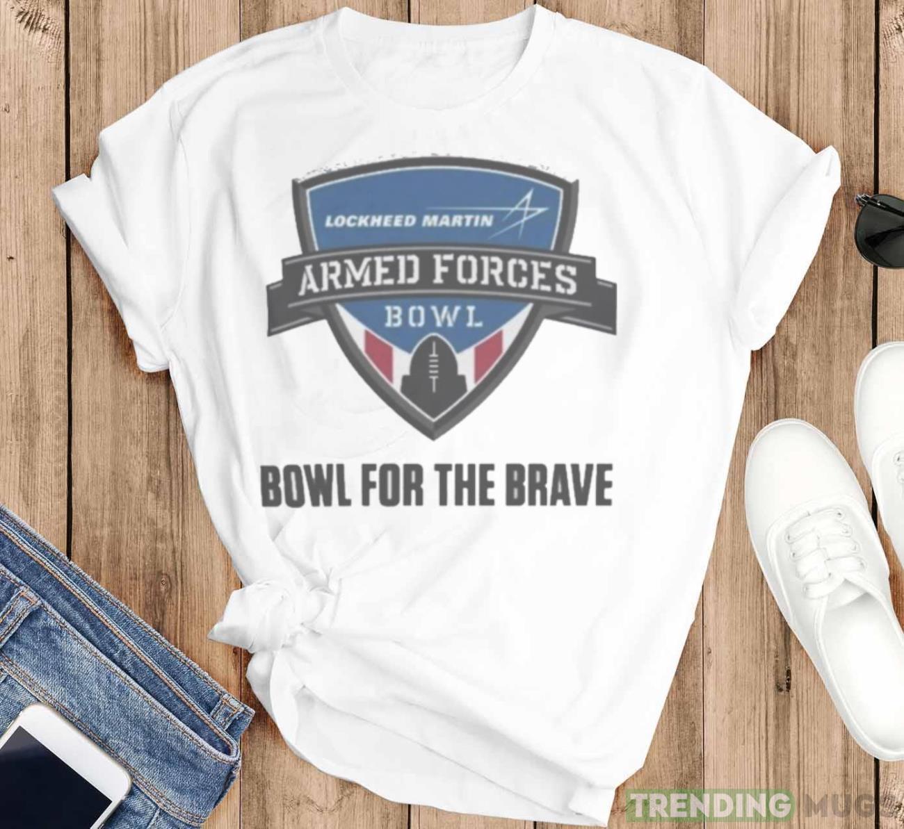 Lockheed Martin Armed Forces Bowl Logo Bowl For The Brave 2023 T Shirt Light Shirt Lockheed Martin Armed Forces Bowl Logo Bowl For The Brave 2023 T Shirt Light Shirt