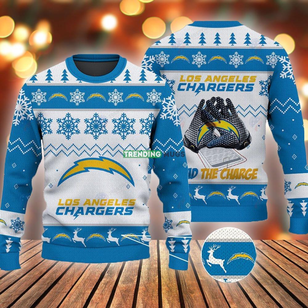 Los Angeles Chargers Football Gloves Pattern Knitted Blue 3D Sweater Gift Christmas - Los Angeles Chargers Football Gloves Pattern Knitted Blue 3D Sweater Gift Christmas Los Angeles Chargers Football Gloves Pattern Knitted Blue 3D Sweater Gift Christmas - Los Angeles Chargers Football Gloves Pattern Knitted Blue 3D Sweater Gift Christmas