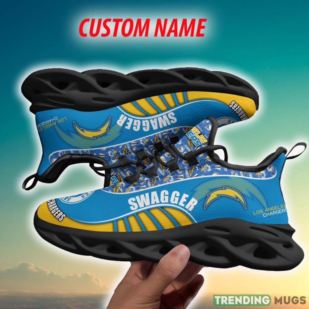 Los Angeles Chargers NFL Iconic Personalized Chunky Shoes Fans Gift Max Soul Sneakers New For Men And Women Max Soul Los Angeles Chargers NFL Iconic Personalized Chunky Shoes Fans Gift Max Soul Sneakers New For Men And Women Max Soul