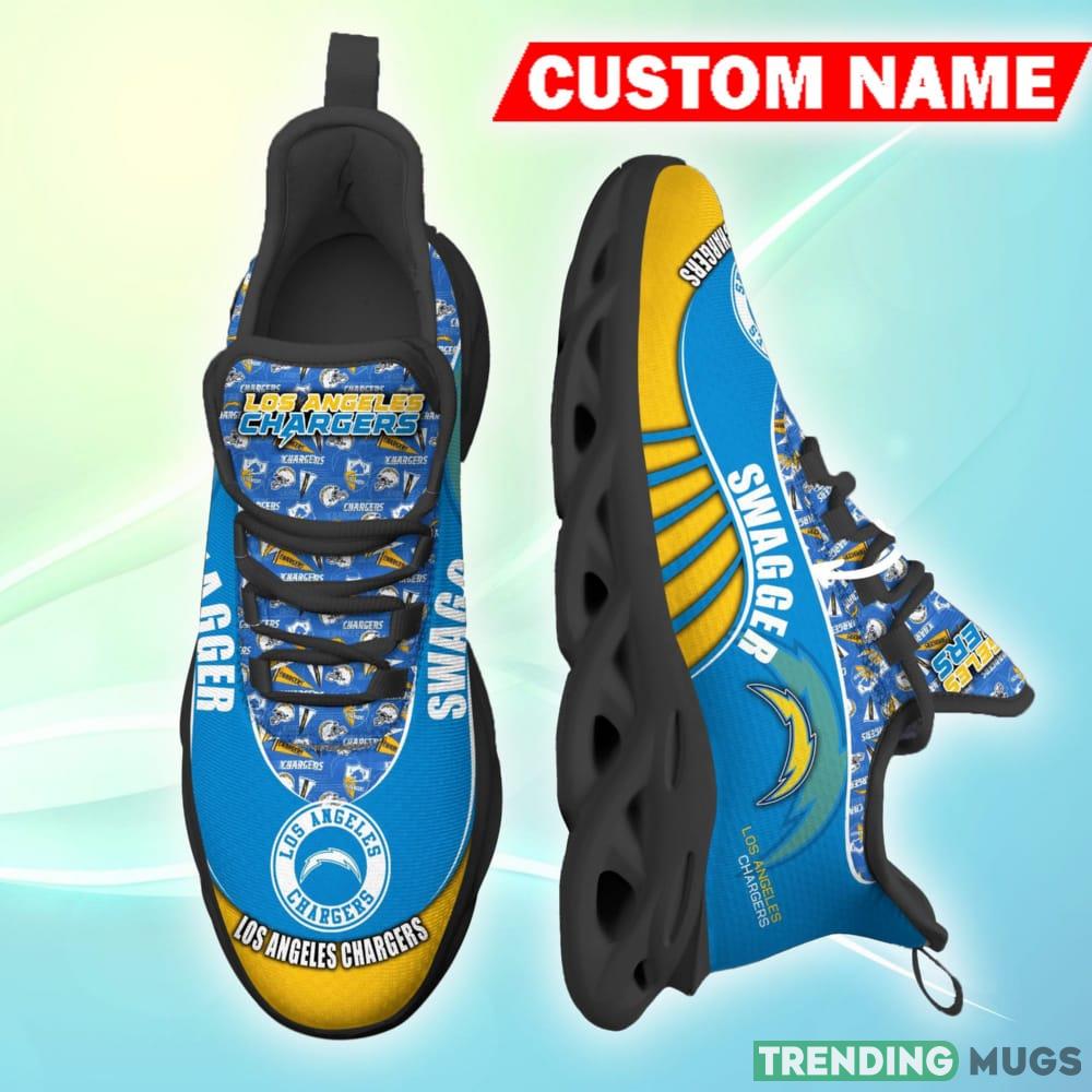 Los Angeles Chargers NFL Iconic Personalized Chunky Shoes Fans Gift Max Soul Sneakers New For Men And Women Max Soul Los Angeles Chargers NFL Iconic Personalized Chunky Shoes Fans Gift Max Soul Sneakers New For Men And Women Max Soul