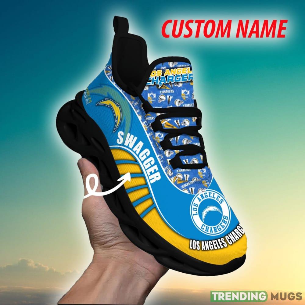Los Angeles Chargers NFL Iconic Personalized Chunky Shoes Fans Gift Max Soul Sneakers New For Men And Women Max Soul Los Angeles Chargers NFL Iconic Personalized Chunky Shoes Fans Gift Max Soul Sneakers New For Men And Women Max Soul