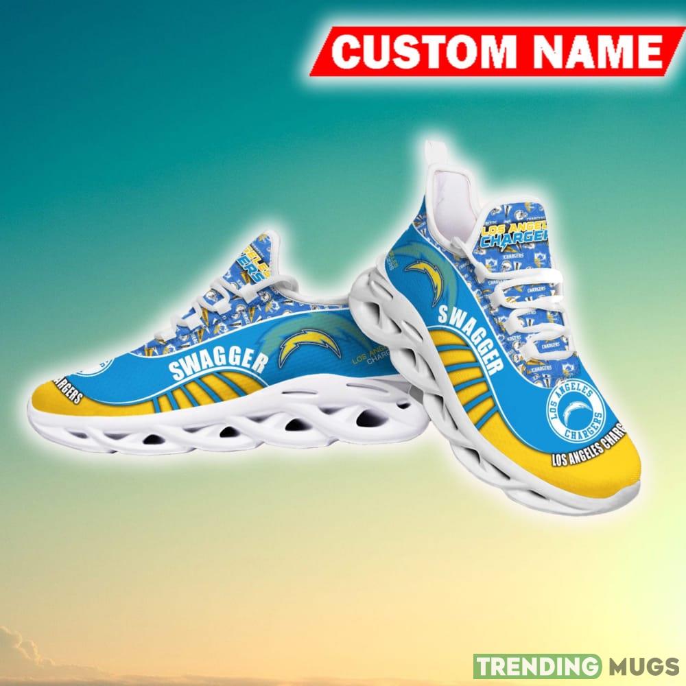 Los Angeles Chargers NFL Iconic Personalized Chunky Shoes Fans Gift Max Soul Sneakers New For Men And Women Max Soul Los Angeles Chargers NFL Iconic Personalized Chunky Shoes Fans Gift Max Soul Sneakers New For Men And Women Max Soul