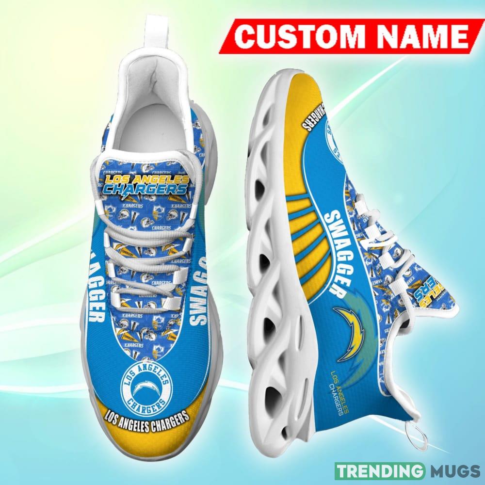Los Angeles Chargers NFL Iconic Personalized Chunky Shoes Fans Gift Max Soul Sneakers New For Men And Women Max Soul Los Angeles Chargers NFL Iconic Personalized Chunky Shoes Fans Gift Max Soul Sneakers New For Men And Women Max Soul
