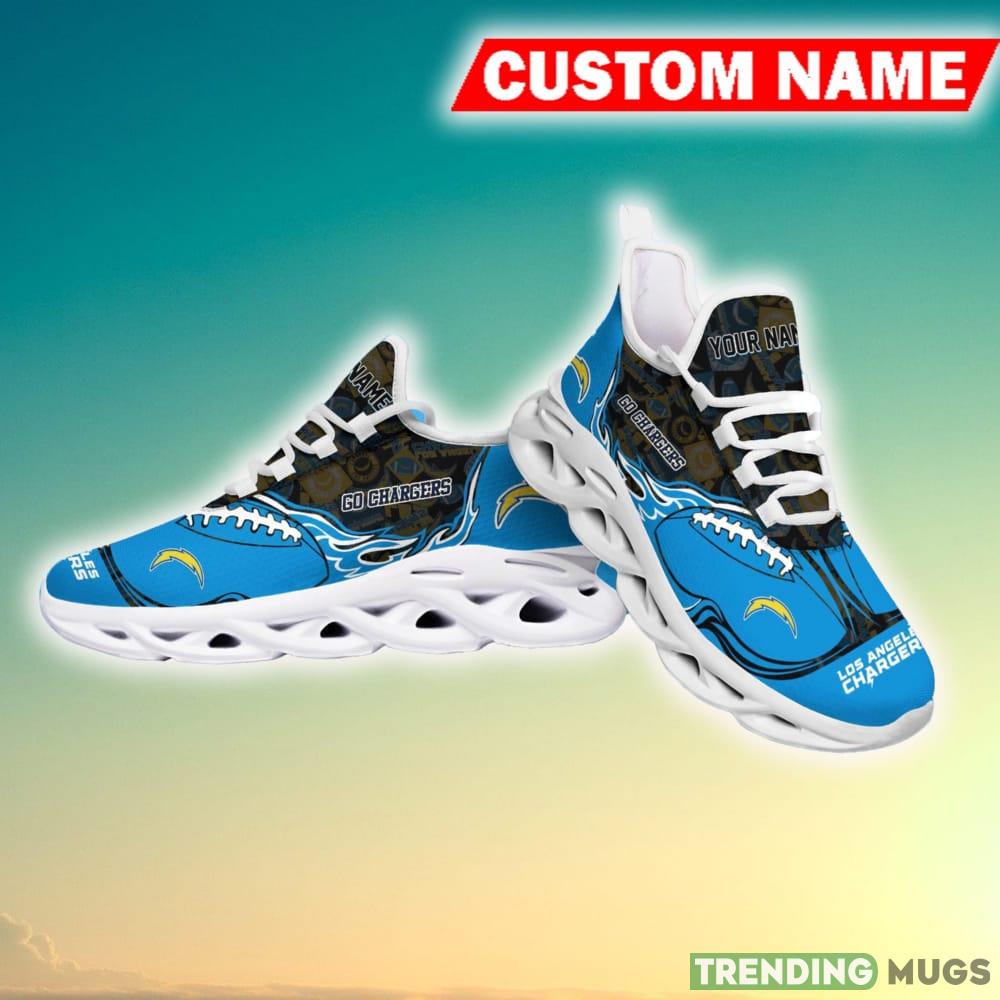 Los Angeles Chargers NFL Versatile Personalized Chunky Shoes Fans Gift Max Soul Sneakers New For Men And Women Max Soul Los Angeles Chargers NFL Versatile Personalized Chunky Shoes Fans Gift Max Soul Sneakers New For Men And Women Max Soul