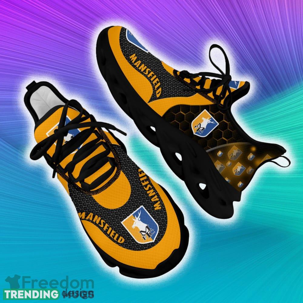 Mansfield Town EFL Max Soul Shoes Gift For Fans Running Shoes Max Soul Mansfield Town EFL Max Soul Shoes Gift For Fans Running Shoes Max Soul