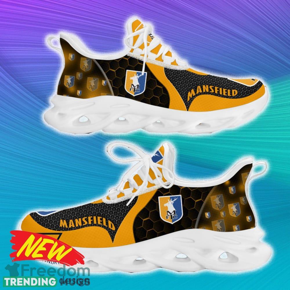 Mansfield Town EFL Max Soul Shoes Gift For Fans Running Shoes Max Soul Mansfield Town EFL Max Soul Shoes Gift For Fans Running Shoes Max Soul