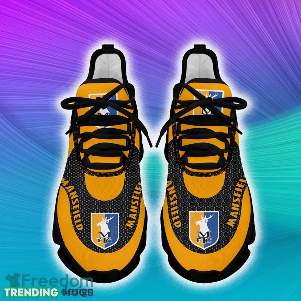 Mansfield Town EFL Max Soul Shoes Gift For Fans Running Shoes Max Soul Mansfield Town EFL Max Soul Shoes Gift For Fans Running Shoes Max Soul