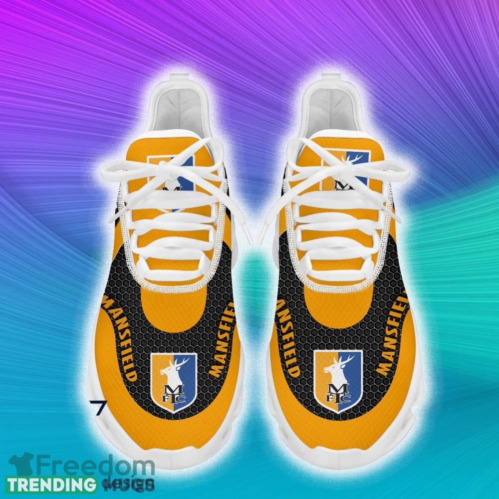 Mansfield Town EFL Max Soul Shoes Gift For Fans Running Shoes Max Soul Mansfield Town EFL Max Soul Shoes Gift For Fans Running Shoes Max Soul
