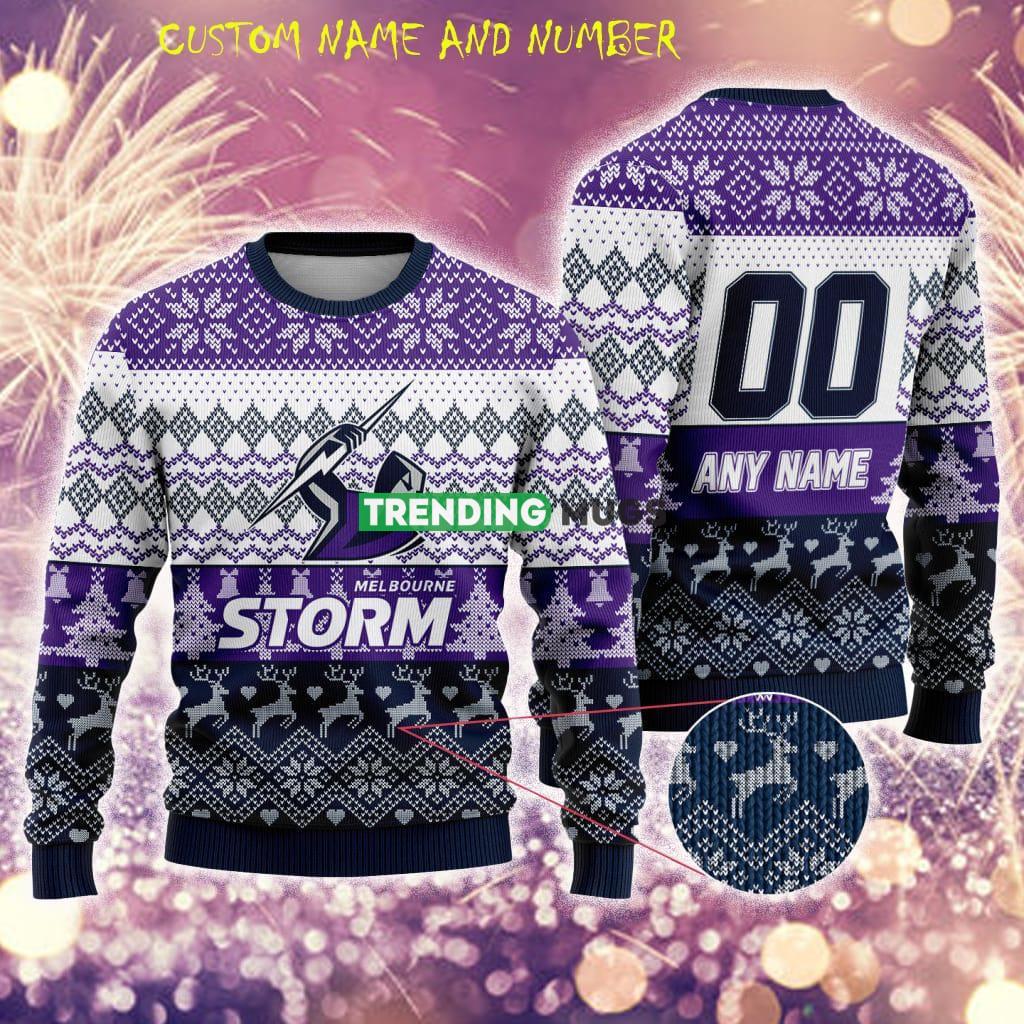Melbourne Storm NRL Christmas Cute 3D Ugly Sweater Gift For Men And Women Custom Number And Name - Melbourne Storm NRL Christmas Cute 3D Ugly Sweater Gift For Men And Women Custom Number And Name Melbourne Storm NRL Christmas Cute 3D Ugly Sweater Gift For Men And Women Custom Number And Name - Melbourne Storm NRL Christmas Cute 3D Ugly Sweater Gift For Men And Women Custom Number And Name