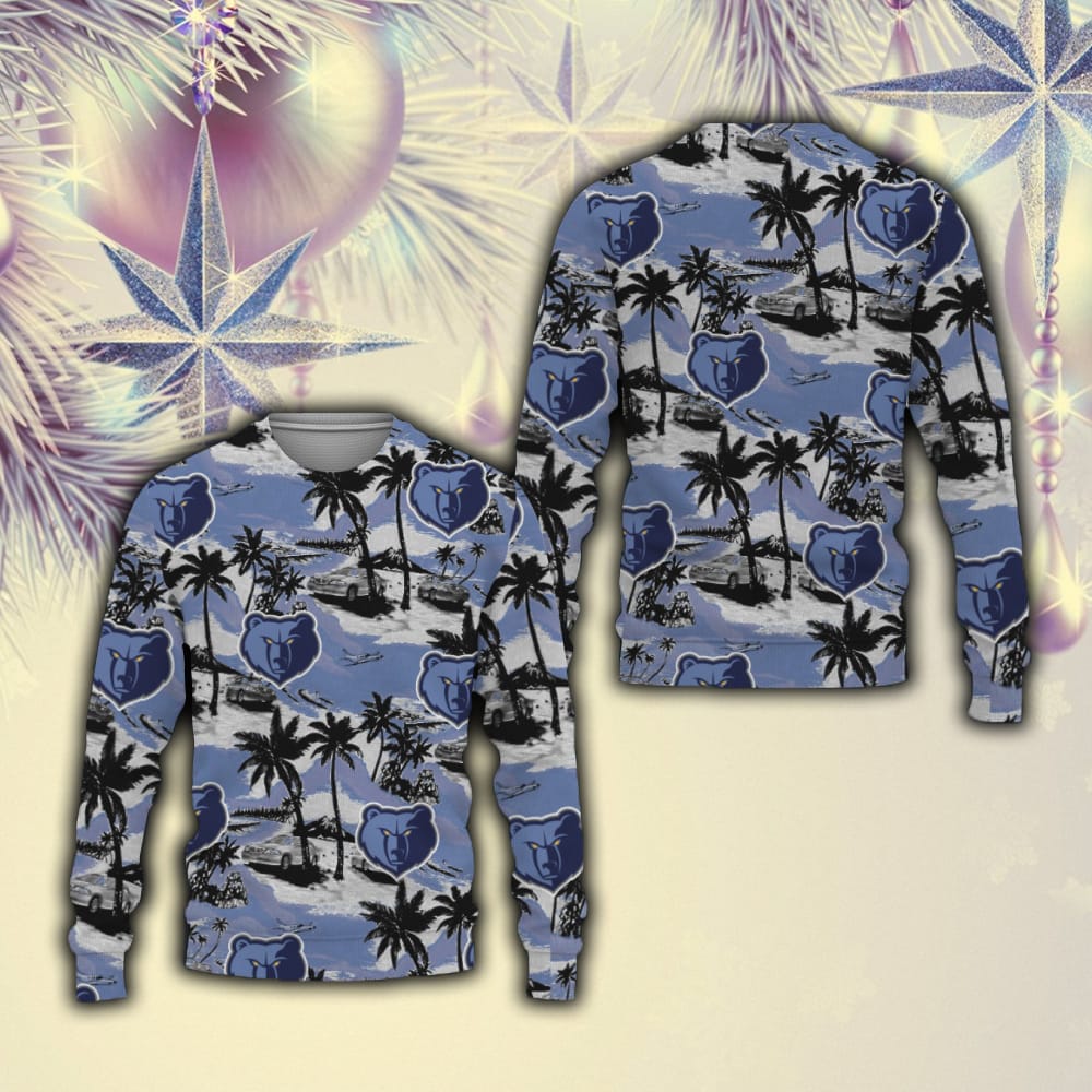 Memphis Grizzlies Tropical Patterns Club Best Trends Coconut Tree Sweater All Over Printed Christmas Fans For Men And Women - 211023-084713 Memphis Grizzlies Tropical Patterns Club Best Trends Coconut Tree Sweater All Over Printed Christmas Fans For Men And Women - 211023-084713