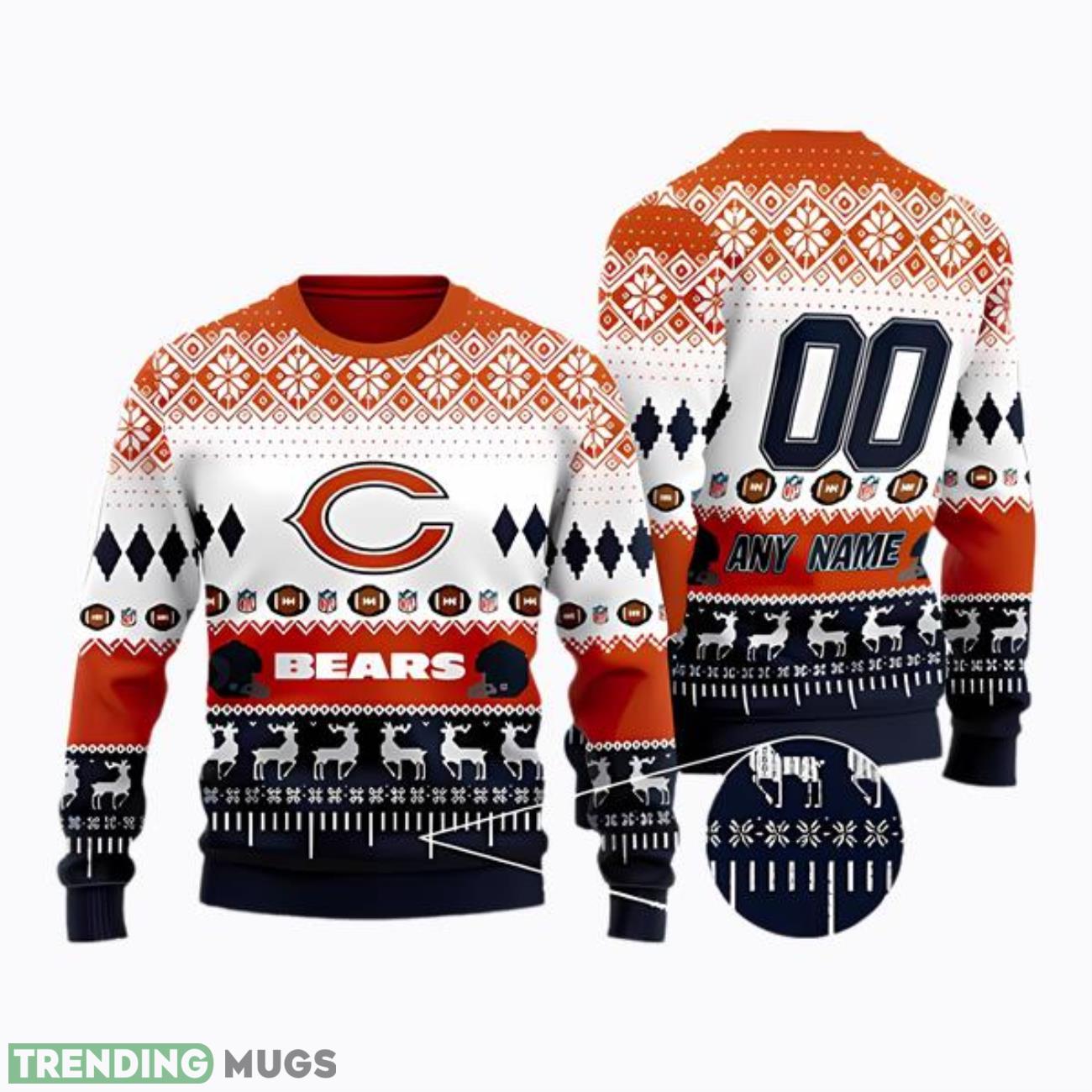 Men’s NFL Chicago Bears Ugly Christmas Sweater Christmas Product Photo 1 Men’s NFL Chicago Bears Ugly Christmas Sweater Christmas Product Photo 1