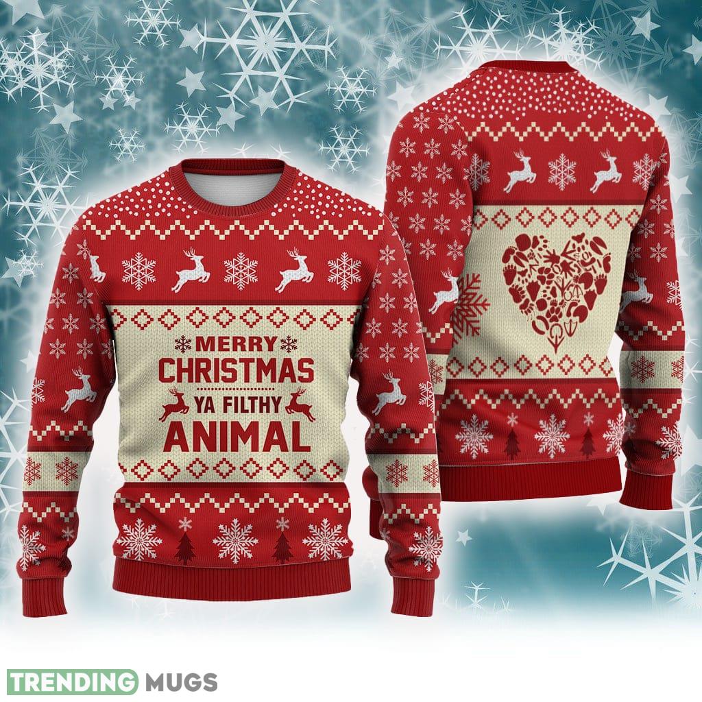 Merry Christmas Ya Filthy Animal Reindeer Sweater Trending For Men And Women Gift Holidays - Merry Christmas Ya Filthy Animal Reindeer Sweater Trending For Men And Women Gift Holidays Merry Christmas Ya Filthy Animal Reindeer Sweater Trending For Men And Women Gift Holidays - Merry Christmas Ya Filthy Animal Reindeer Sweater Trending For Men And Women Gift Holidays