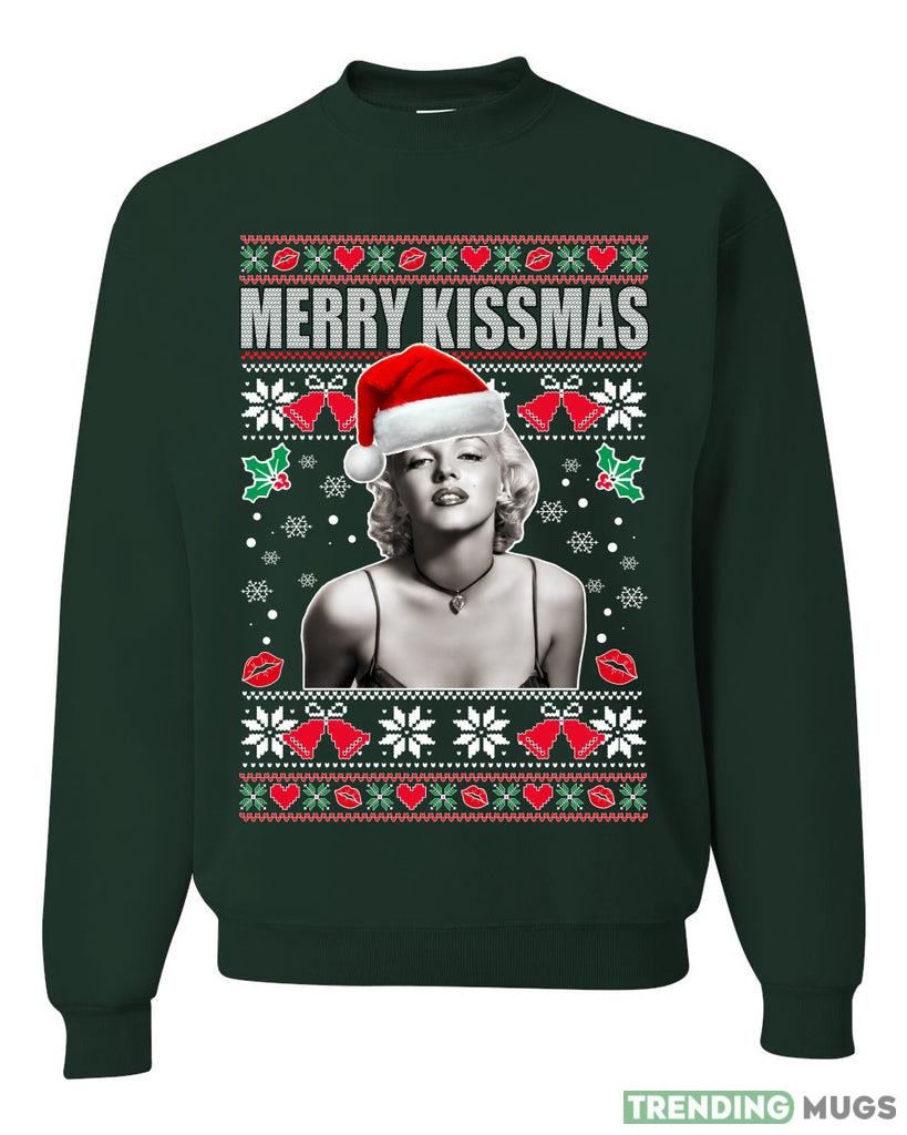 Merry Kissmas Merry Sweater Sweatshirt For Men And Women Gift Ugly Christmas Dark Shirt Merry Kissmas Merry Sweater Sweatshirt For Men And Women Gift Ugly Christmas Dark Shirt