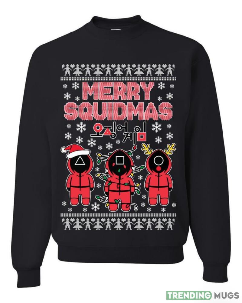 Merry Squidmas T Shirt Sweatshirt For Men And Women Gift Ugly Christmas - Merry Squidmas Ugly Christmas Sweater Sweatshirt_1 Merry Squidmas T Shirt Sweatshirt For Men And Women Gift Ugly Christmas - Merry Squidmas Ugly Christmas Sweater Sweatshirt_1