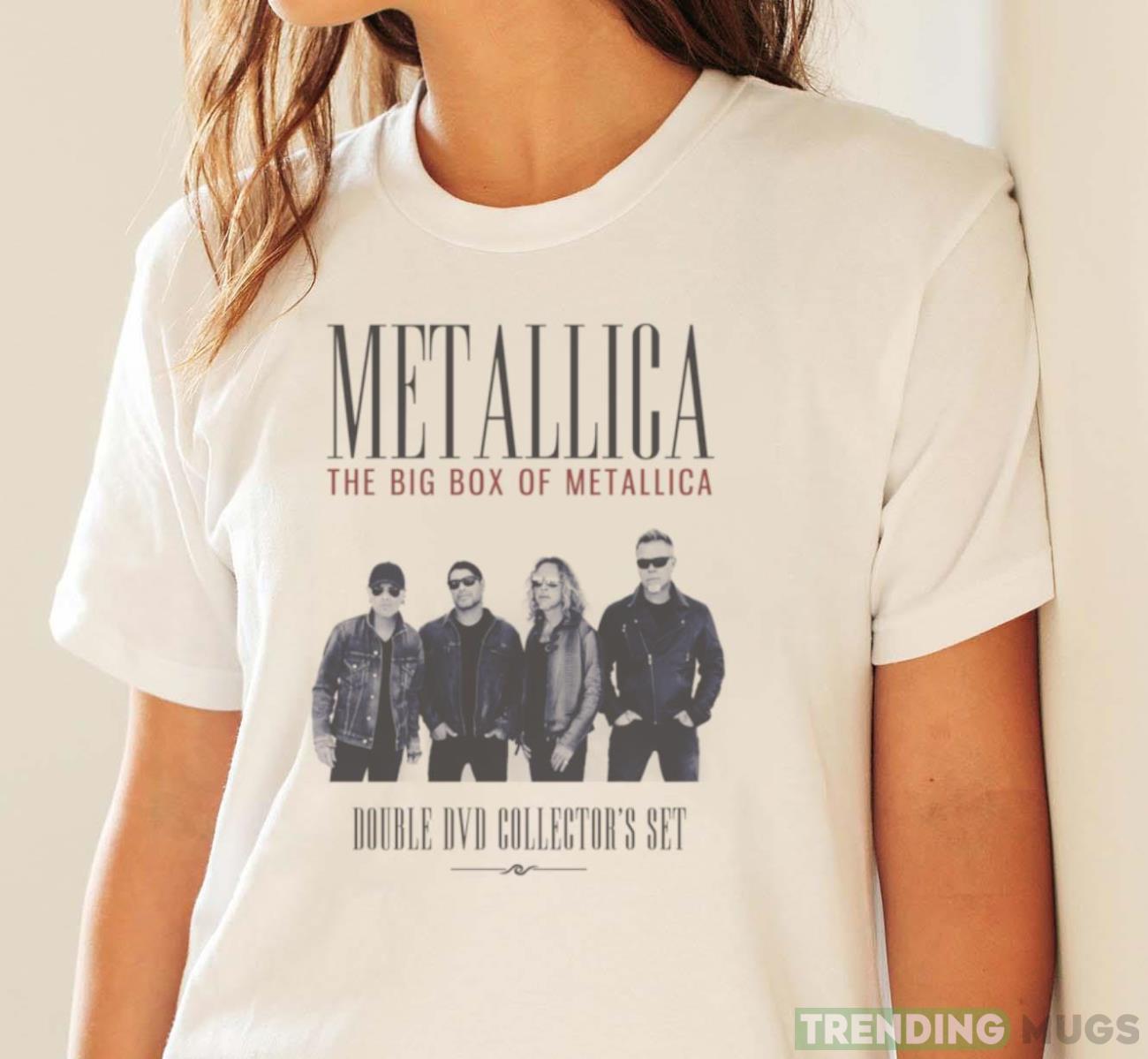Metallica The Big Box Of Metallica Double DVD Collector’s Set T Shirt Light Shirt Metallica The Big Box Of Metallica Double DVD Collector’s Set T Shirt Light Shirt